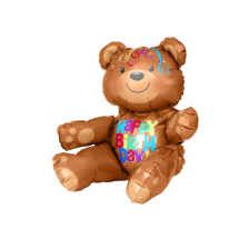 Air Feeld Sitter  Happy Birthday Bear